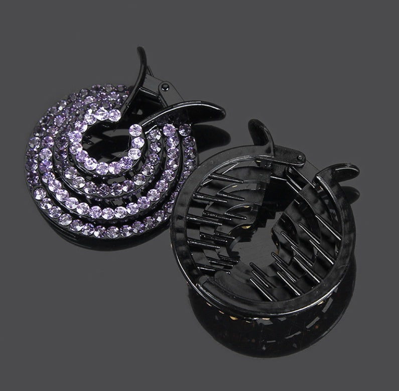 Crystal Ponytail Claw Clip