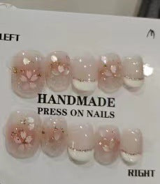 Lady's Light Luxury Handmade Press-on Nails